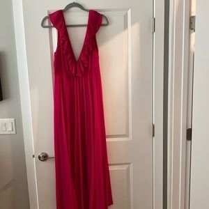 Hot Pink Zara Maxi Dress